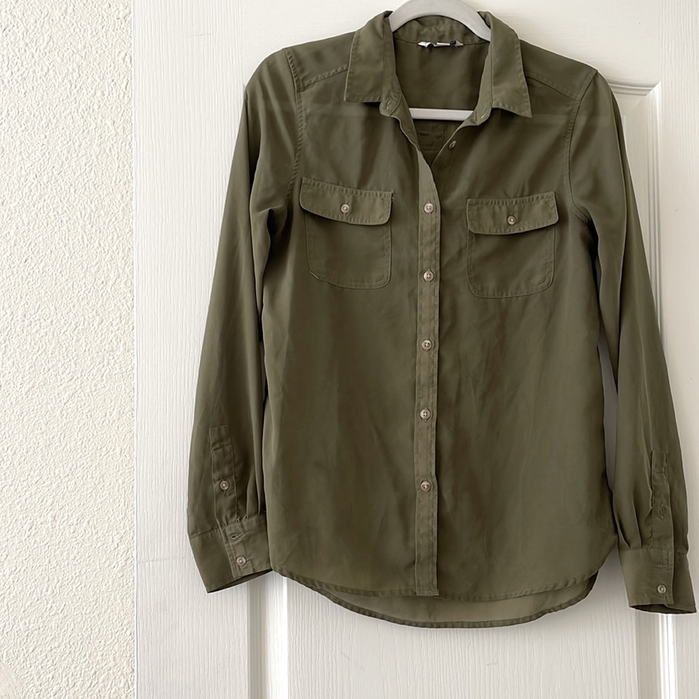 Green blouse too